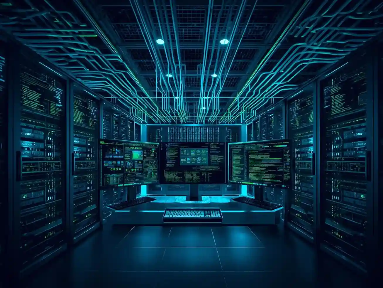 Business cybersecurity setup