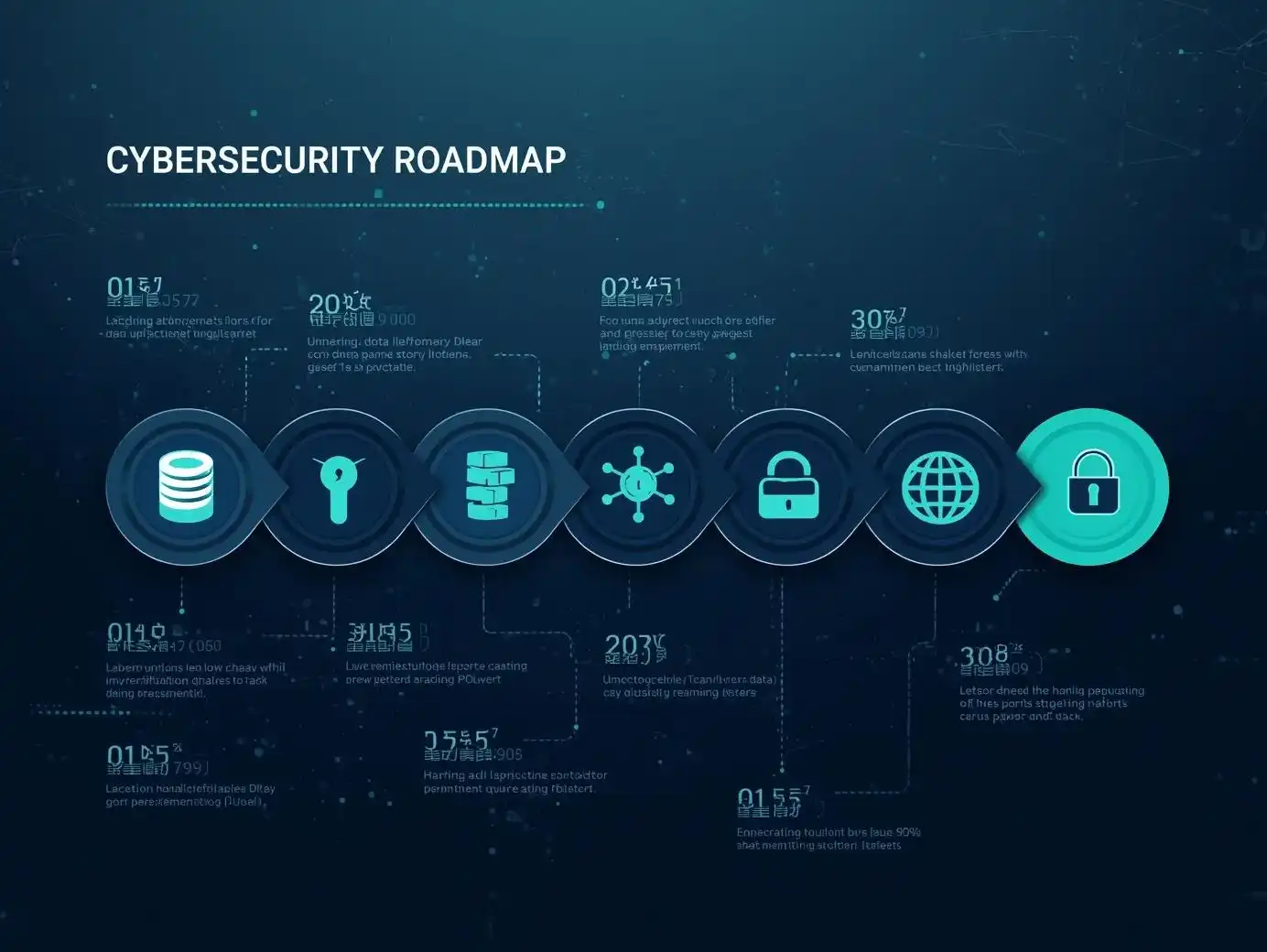 Cybersecurity roadmap infographic Cybersecurity Career Roadmap