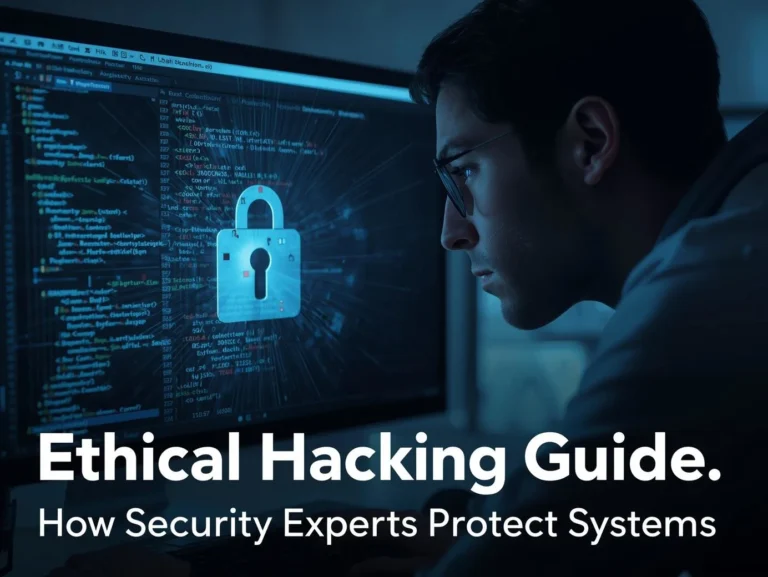 ethical hacker testing cybersecurity system