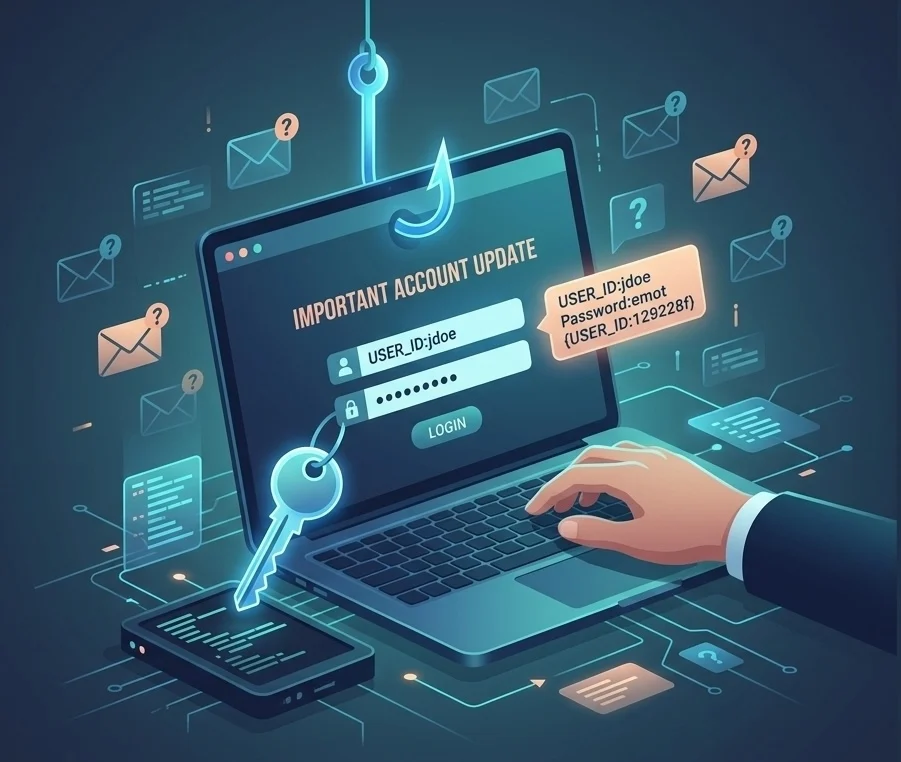 phishing and social engineering cybersecurity attack