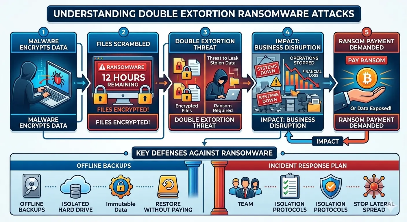 Common Types of Cybersecurity Attacks